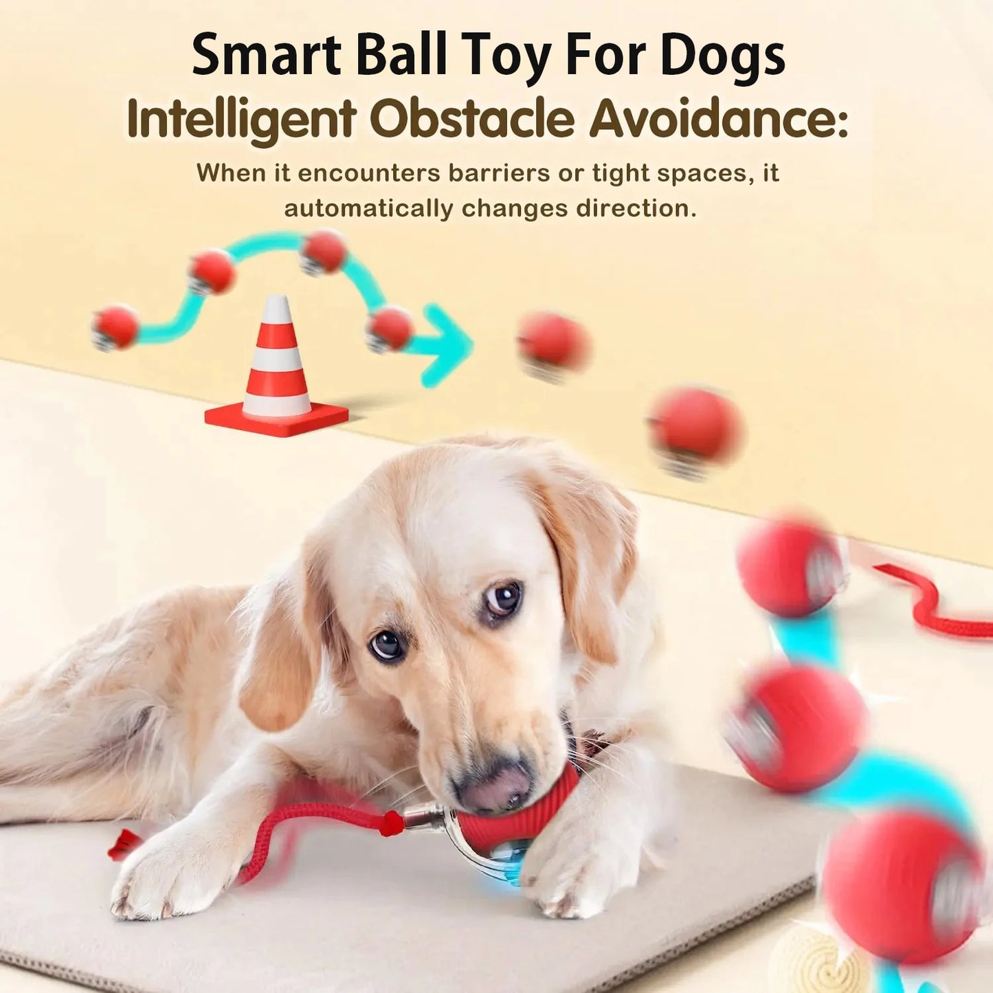 Pawuxe™ SmartPlay Rolling Ball - Pawuxe